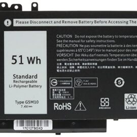 Dell G5M10 Latitude E5450  E5550  E5570 Replacement Battery