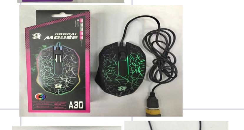 A30 WIRED GAMING MOUSE WITH LIGHT