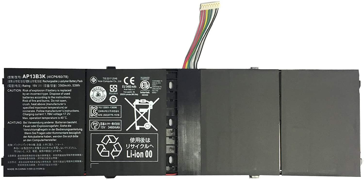 Acer AP13B3K AP13B8K V5-473 V5-473G Replacement Battery