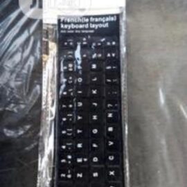 Smooth French Keyboard Sticker