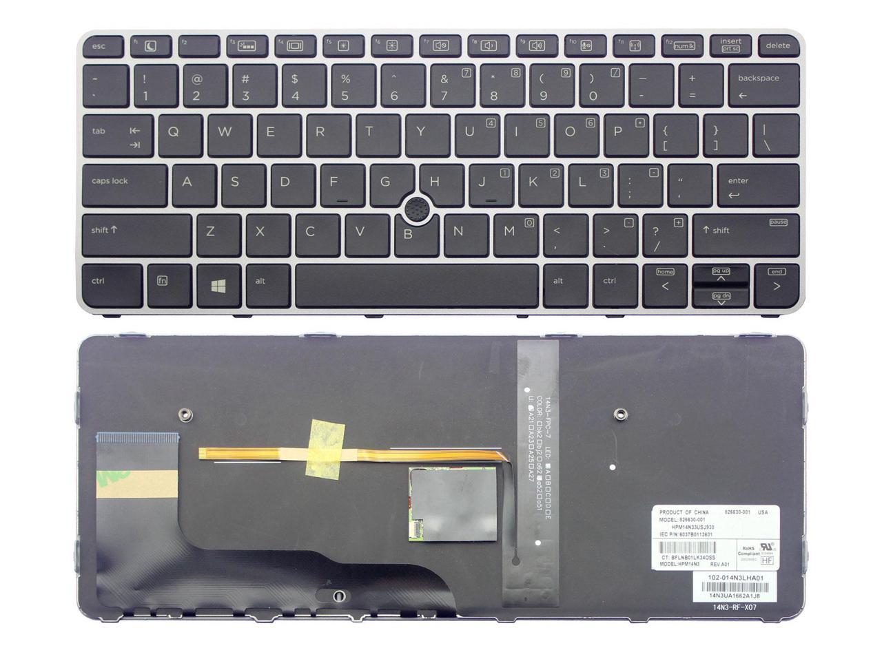 Hp EliteBook 820-G3 725-G3 Laptop Keyboard Light