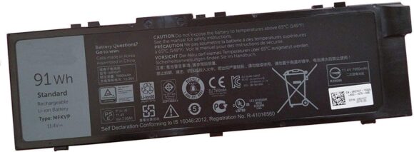 DELL PRECISION  15 MFKVP 7510/7710 BATTERY Replacement