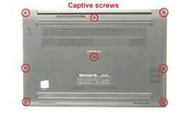 Dell latitude 7280 7390 Back Cover