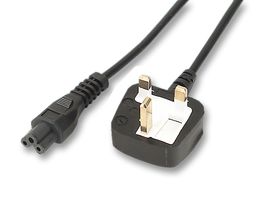 3PIN FUSED CORD GTL NEW ORIGINAL [WHITE]