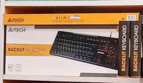 A4TECH Back Light Wired Keyboard