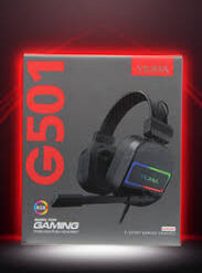 G501 Sound PC Gaming Headsets Over-Ear Gaming Headphones with Microphone LED