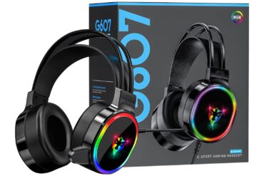 G607 RGB Gaming Headphones Wired USB Microphone Noise Cancelling