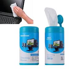 Handboss Cleaning Wipes Tissue For Laptop TV Monitor iPad