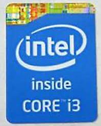 Intel Core i3 4th Gen Sticker No-7