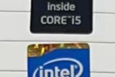i5  4th gen intel inside sticker no-8