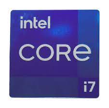 Intel Core i7 11th Gen Sticker no-237