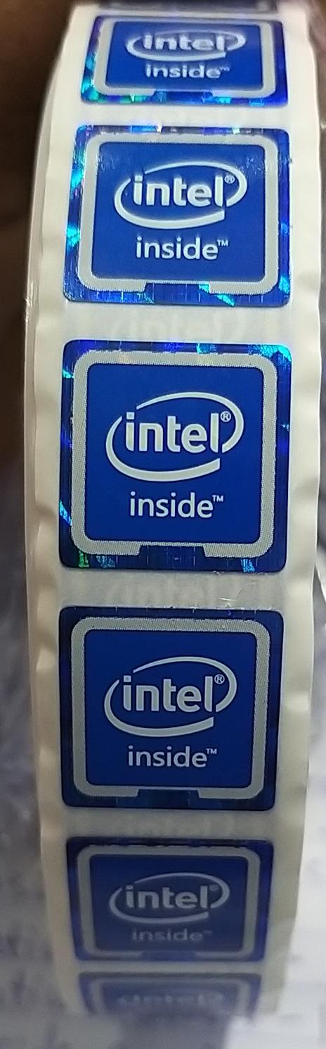 Intel Inside Sticker no-85 – Gentle Computers