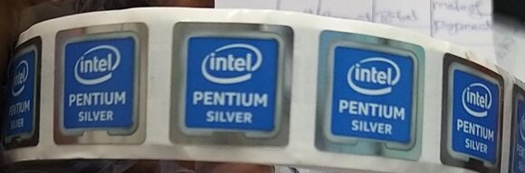 Intel Pentium Sliver no-168