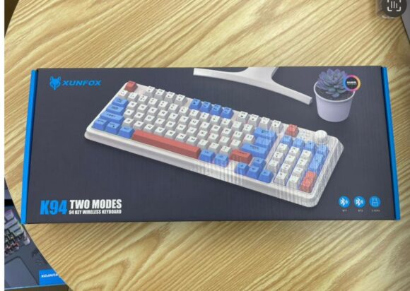 Xunfox K94 Wireless Bluetooth Mechanical Gaming Keyboard Light