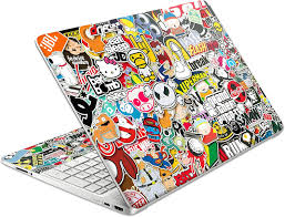 Laptop New Design 3D Sticker