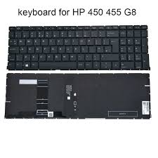Hp ProBook 450-g8 450-g9 455-g8 Uk Laptop Keyboard Light