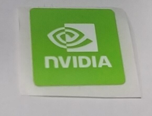 Nvidia sticker Green Color no-200