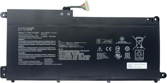 Asus Original C31N1845 Battery for Asus C346FA C436 C436FA Laptop Battery