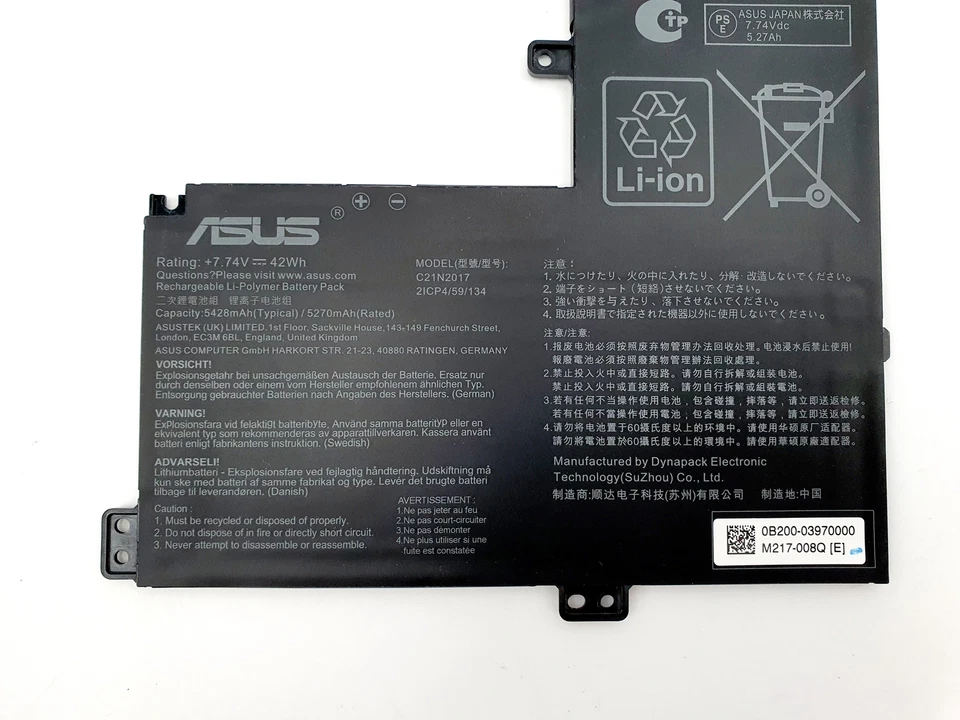 Asus C21N2017 Original Laptop Battery - Image 2