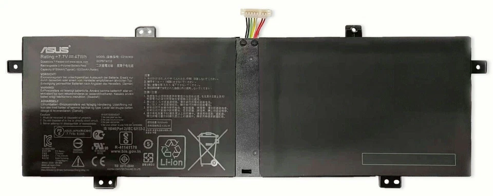 Asus C21N1833 S4500FA U4500FB Original Laptop Battery - Image 2