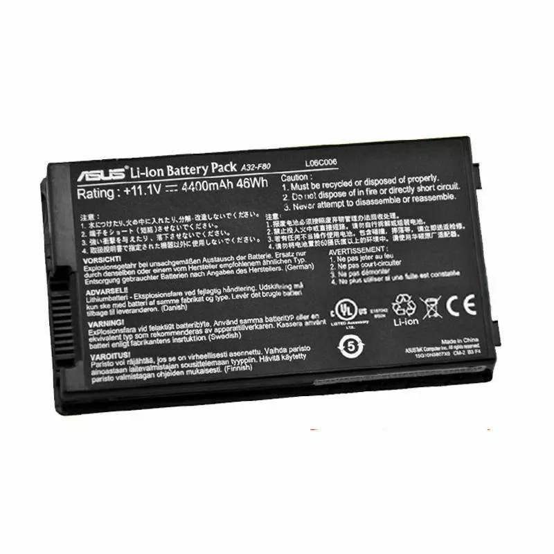 Asus F80 A32-F80A A32-F80H F50 Replacement Laptop Battery