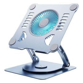 Laptop Stand V5.1 Electric Fan 360 Rotatable Aluminium
